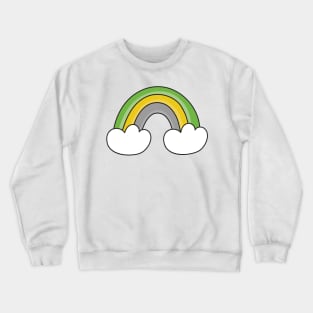 LITHROMANTIC pride flag Crewneck Sweatshirt